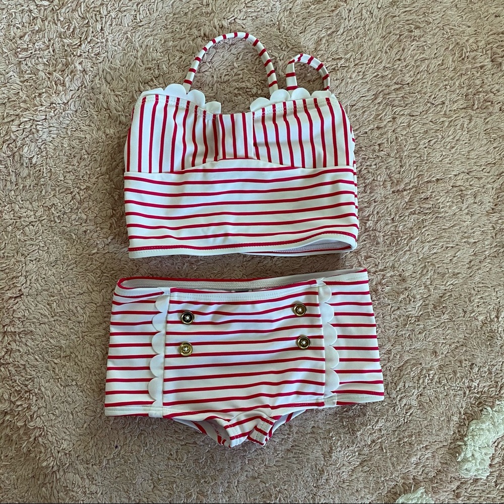 Janie and Jack 2 Piece Swimsuit Size 2